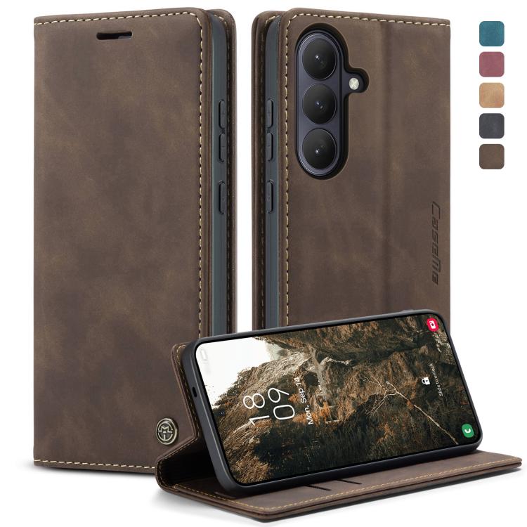 CaseMe 013 Multifunctional Flip Leather Wallet Case – Samsung Galaxy S26+ / S26 Ultra / S26 / S25 FE 5G