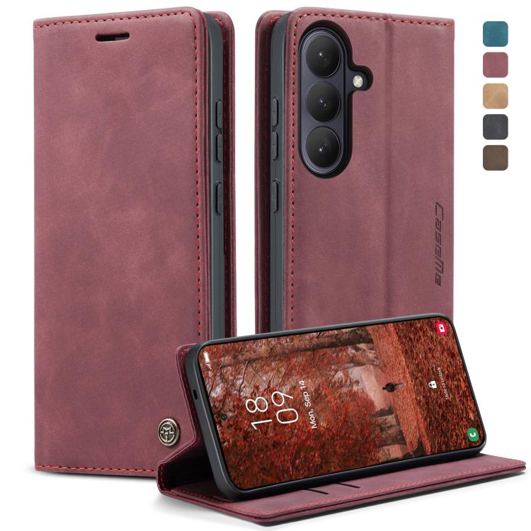 CaseMe 013 Multifunctional Flip Leather Wallet Case – Samsung Galaxy S26+ / S26 Ultra / S26 / S25 FE 5G