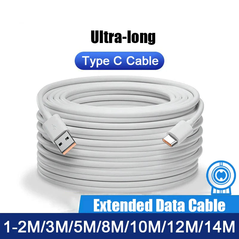 Ultra Long USB To Type C  Cable