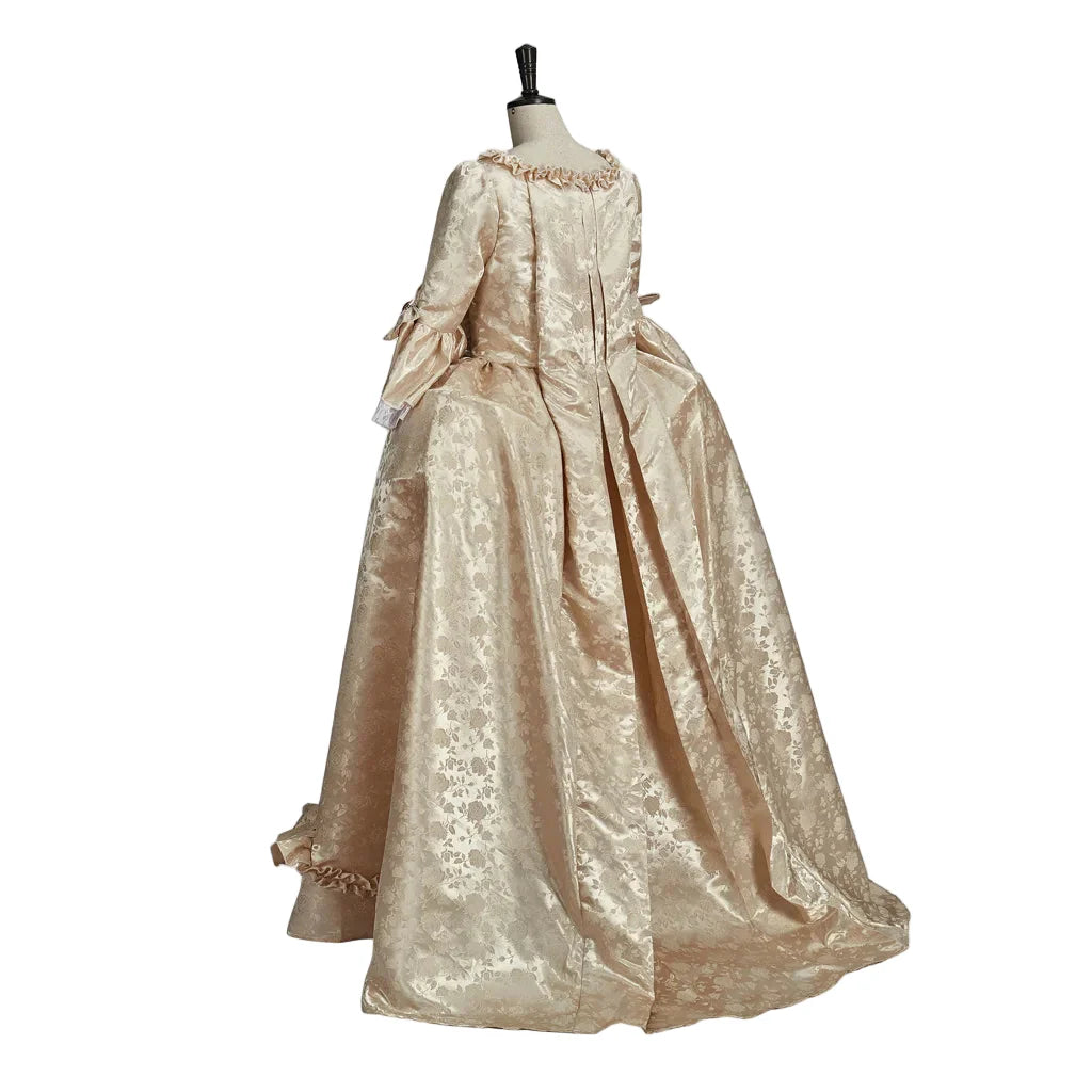 Victotian Royal 18th Century Georgian Dress Rococo Baroque Marie Antoinette Ball Dresses Vintage Ball Gown