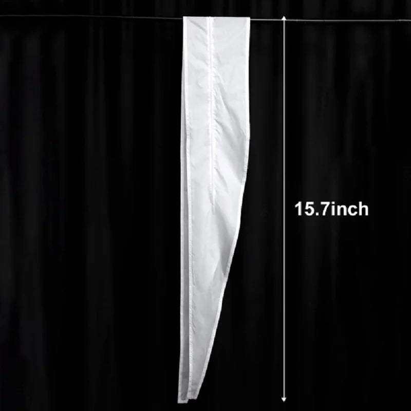 AirLock Window Seal for Portable Air Conditioner – 400cm Flexible Cloth Sealing Panel with Zip