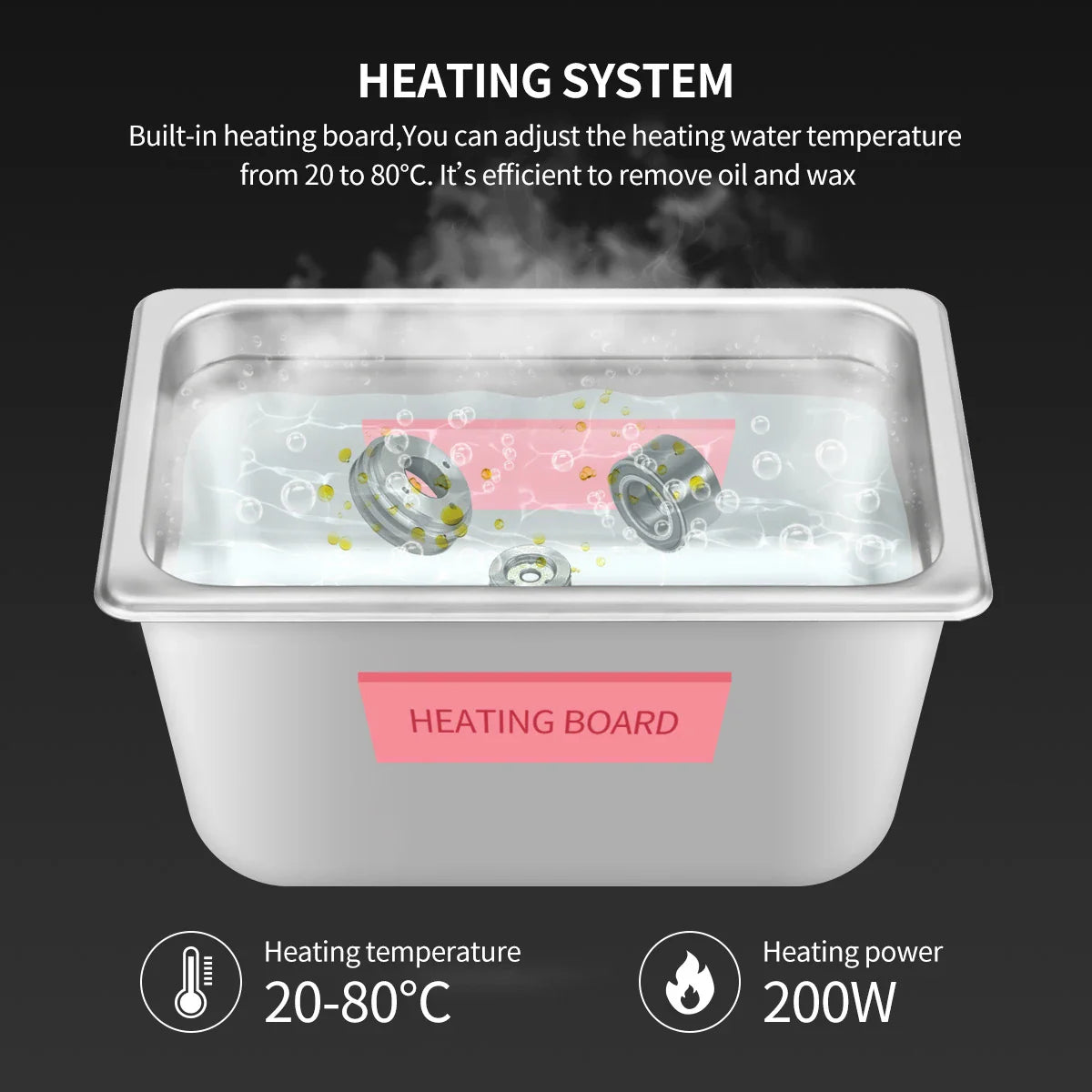 AIPOI Ultrasonic Cleaner – 800ml to 30L | Professional Home & Industrial Use