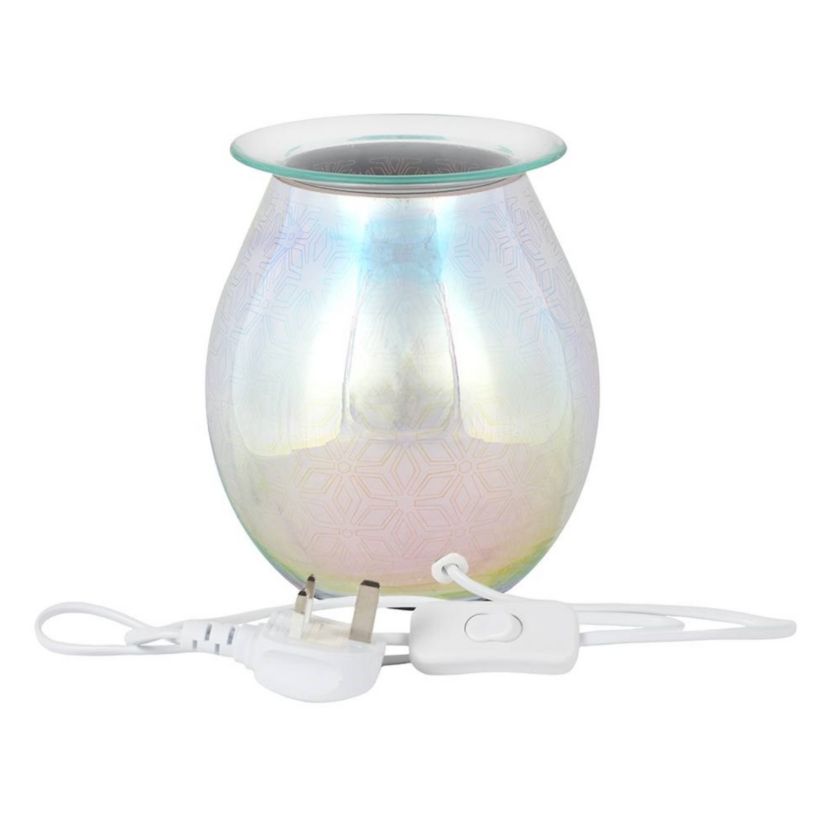 Geometric Flower Light-up Electric Oil Burner