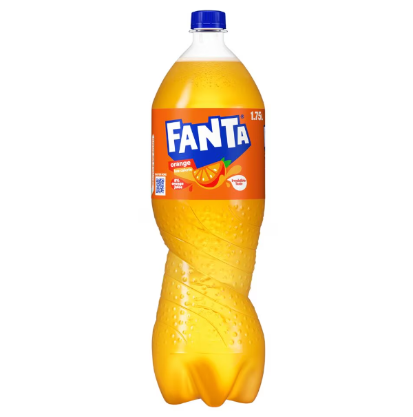8 x Fanta Naranja 1.75L