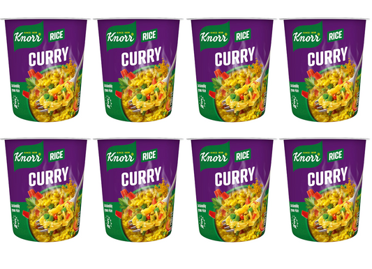 Knorr Curry Rice 73g – Pack of 8