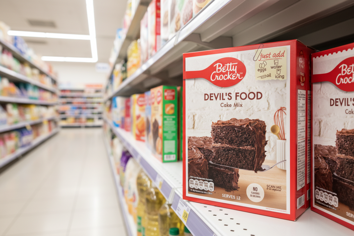 6 x Betty Crocker Teufelskuchen Backmischung 425g