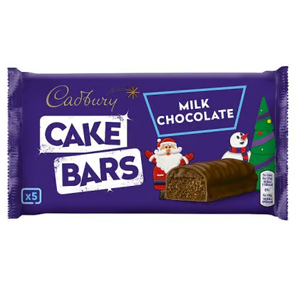 12 x Cadbury Schokoladenkuchenriegel 5er-Pack – 5