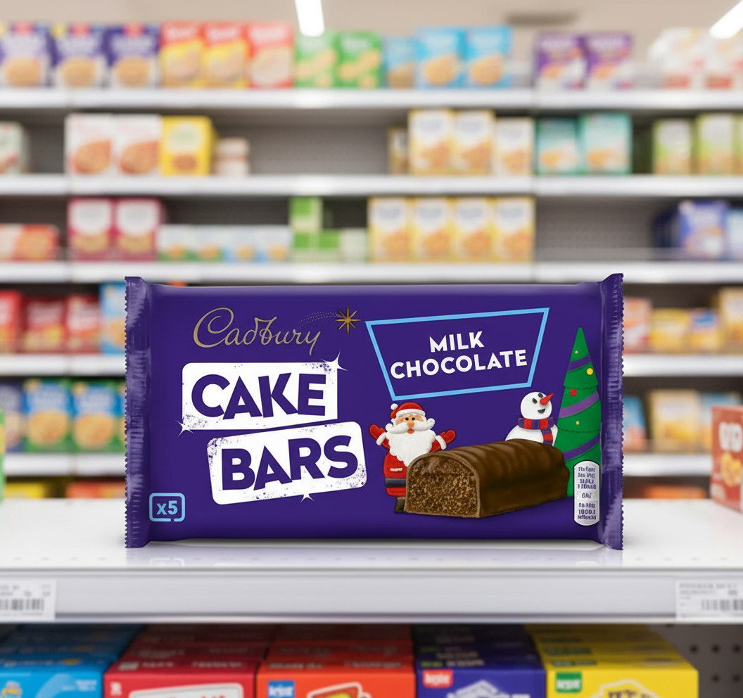 12 x Cadbury Schokoladenkuchenriegel 5er-Pack – 5