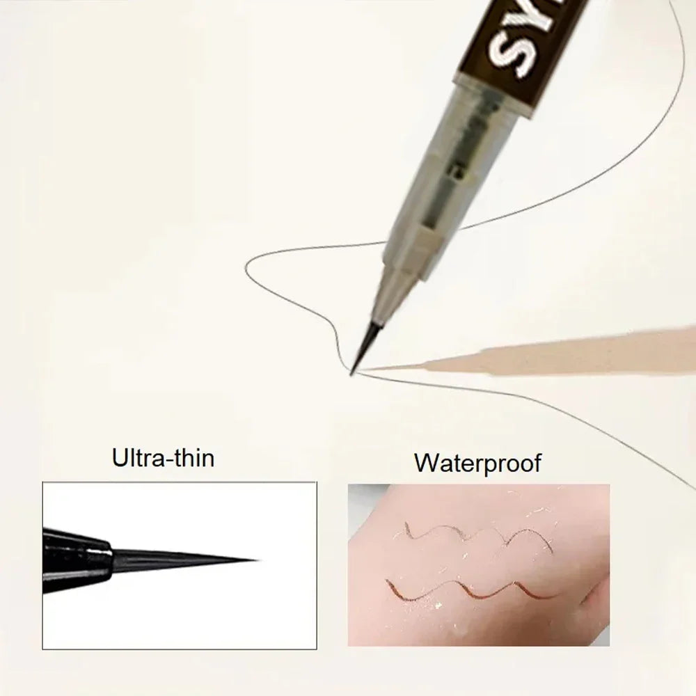 Ultra Fine Eyebrow Pen | Waterproof Liquid Brow Pencil | 0.008mm Micro Tip