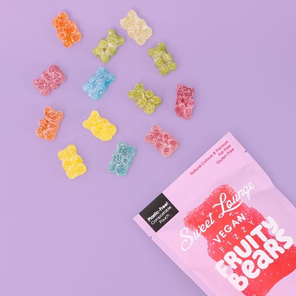 Vegan Fruity Bears (Plastic-free) 65g