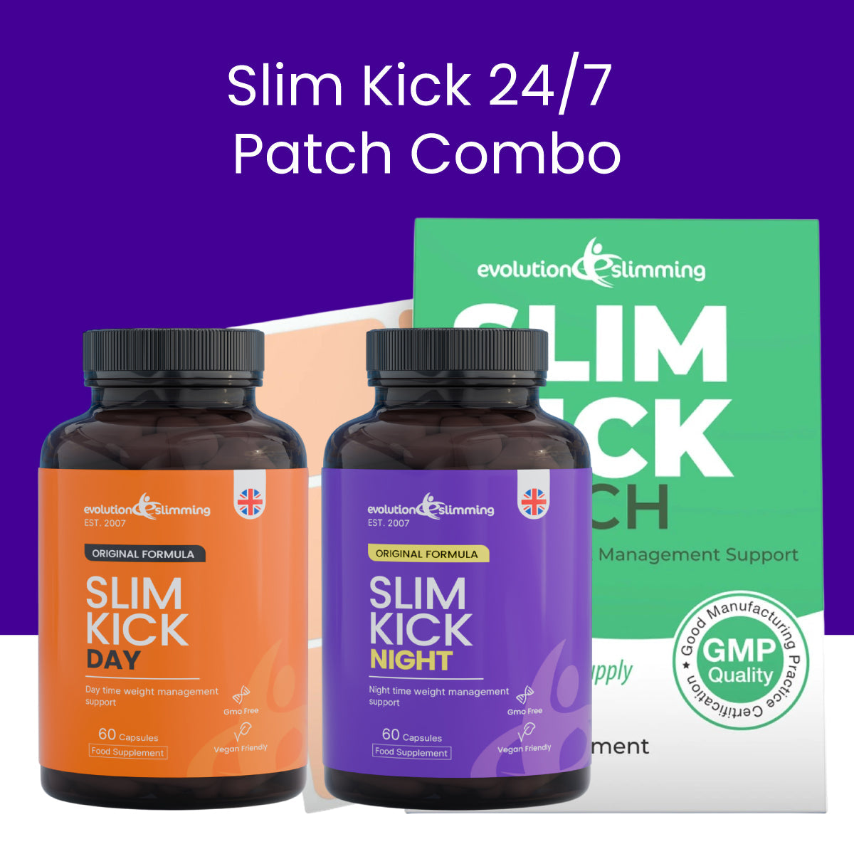 Slim Kick 24-Hour Combo | Day Night & Patch Support