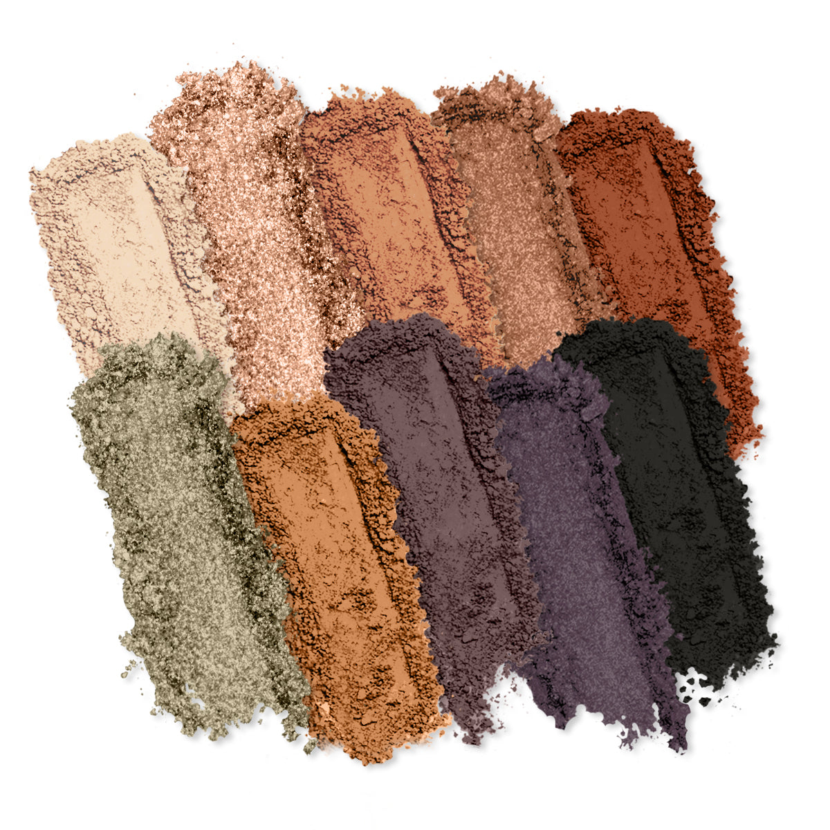 AHUMADO | PALETA DE SOMBRAS DE OJOS DE 10 TONOS