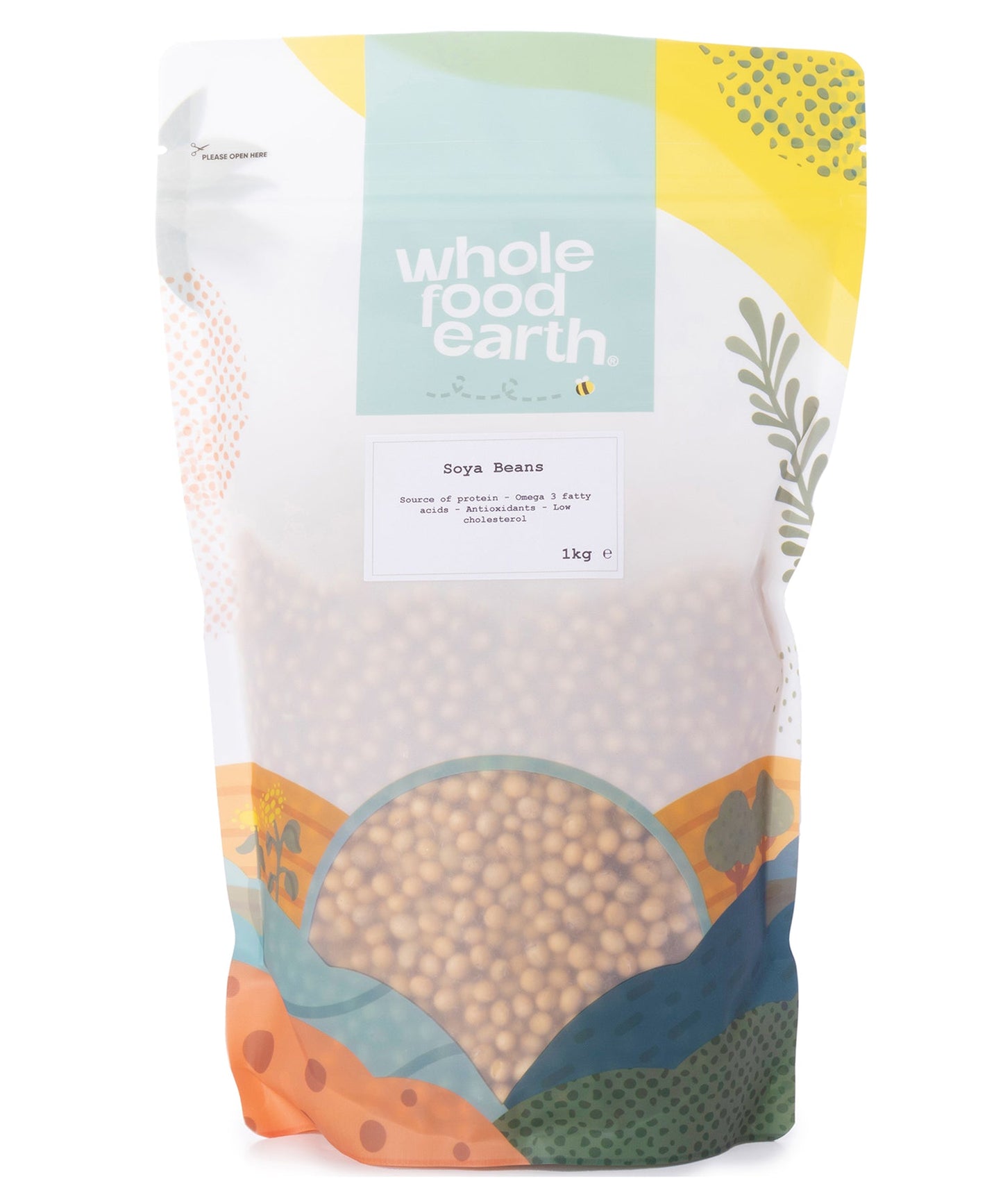 Soya Beans | Whole Dried Soybeans | Vegan & Vegetarian