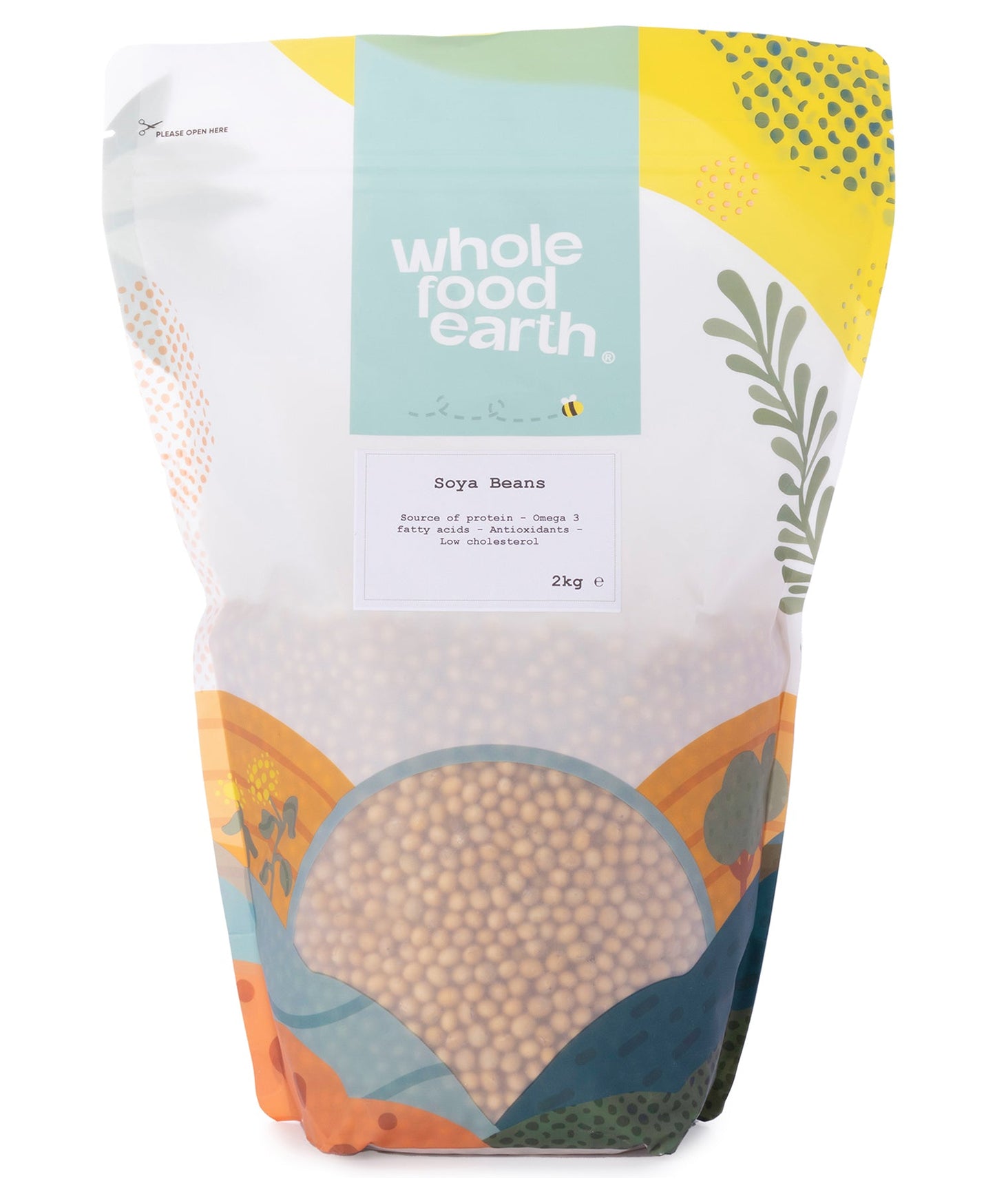 Soya Beans | Whole Dried Soybeans | Vegan & Vegetarian