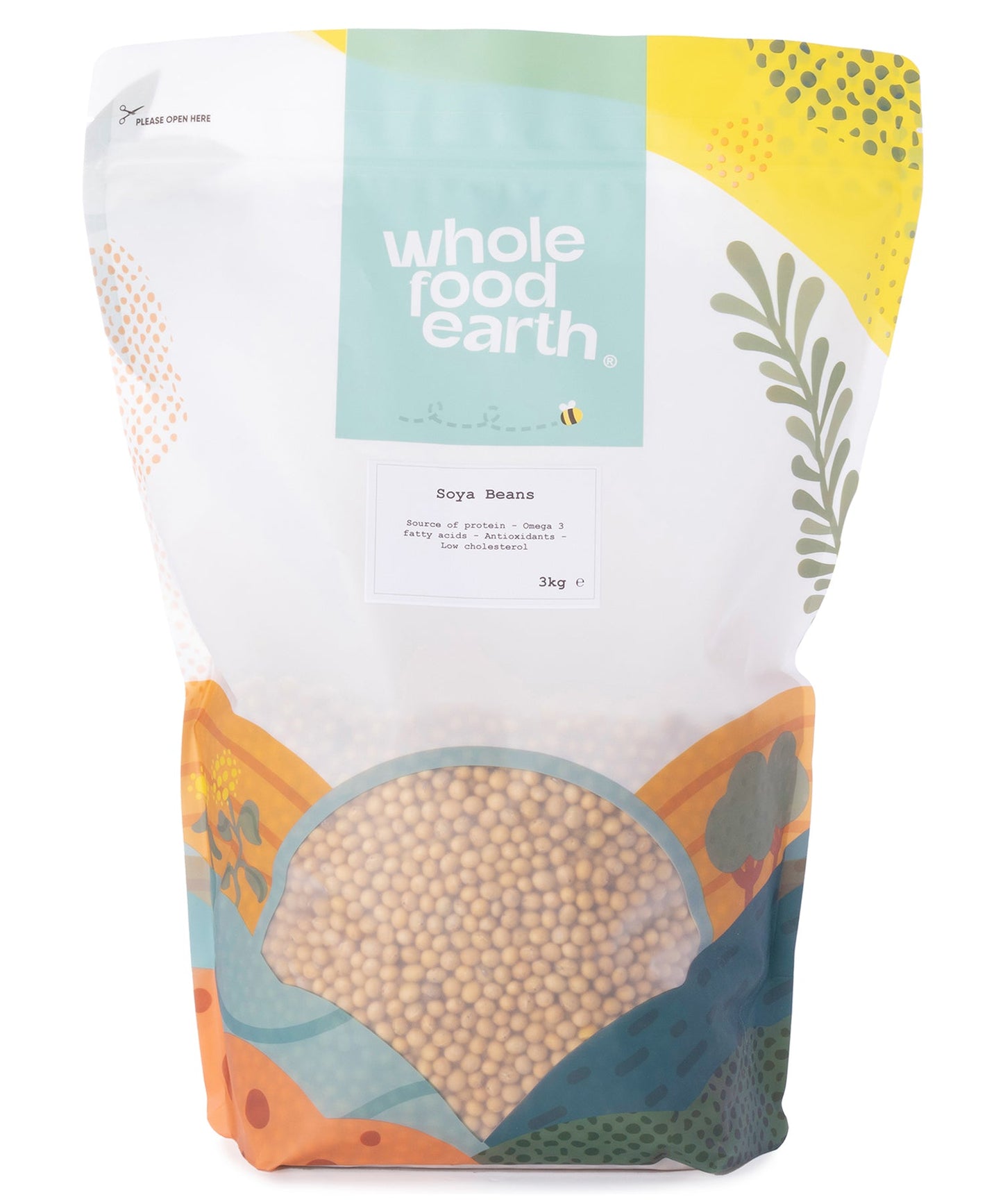 Soya Beans | Whole Dried Soybeans | Vegan & Vegetarian