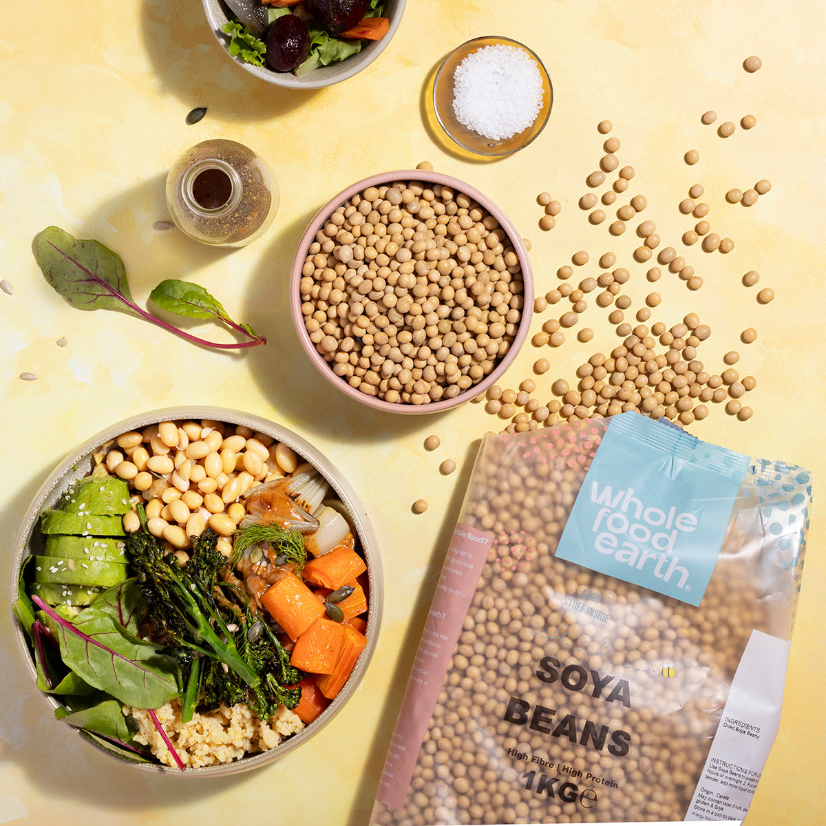 Soya Beans | Whole Dried Soybeans | Vegan & Vegetarian