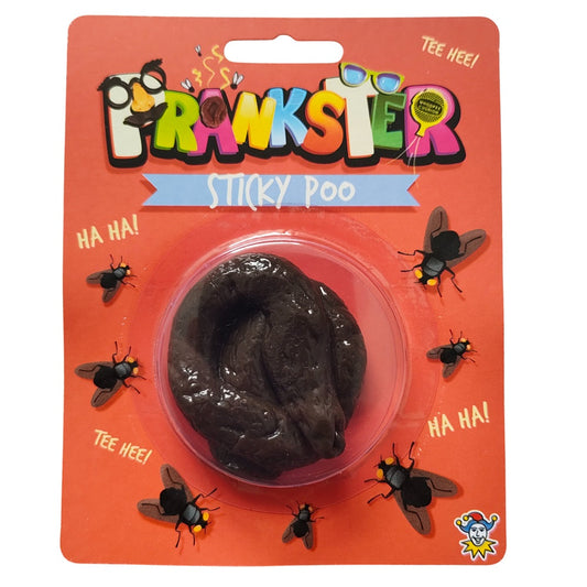 Henbrandt Prankster Sticky Poo - Realistic Fake Prank Toy