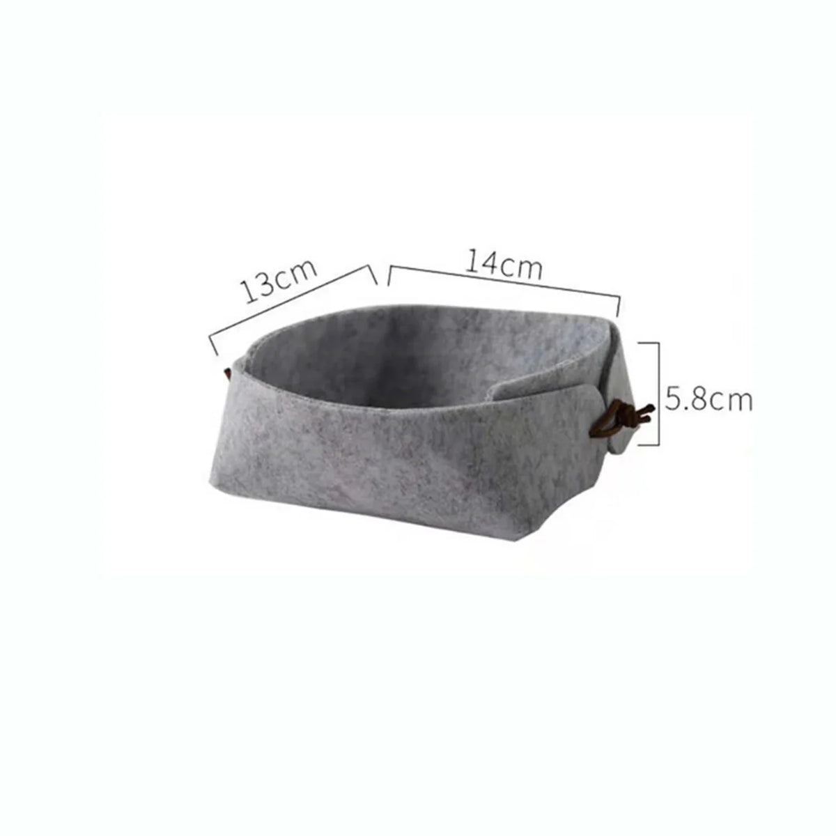 Foldable Non-Woven Storage Cube Organiser for Shelves & Wardrobes with Handles