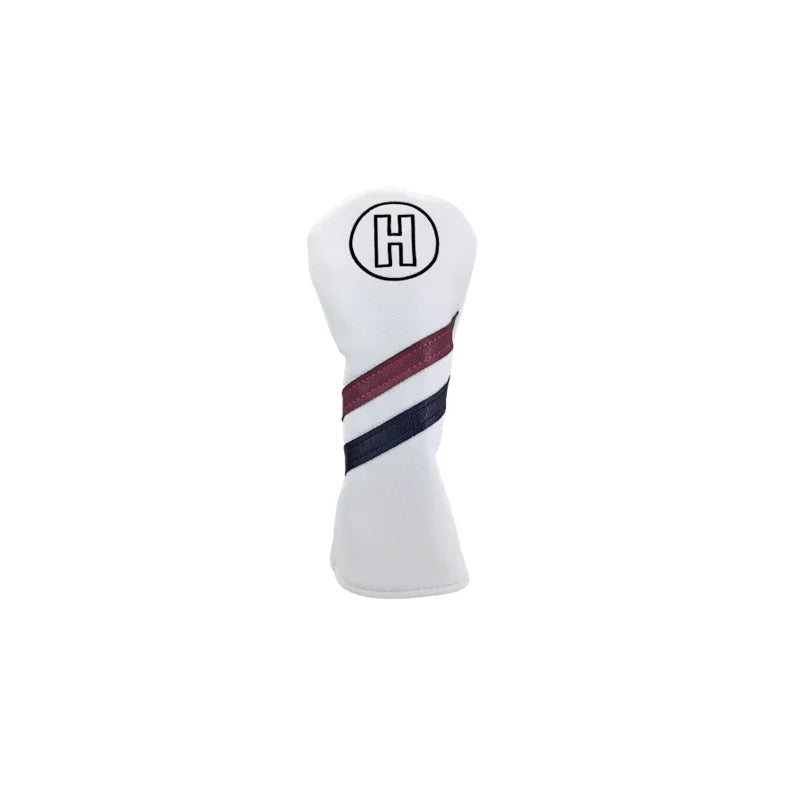 Golf Club Headcovers Driver Fairway Wood Hybrid Head Cover PU Leather 3 Colours