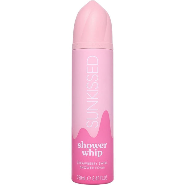 Sunkissed Shower Whip Strawberry Swirl Shower Foam 250ml
