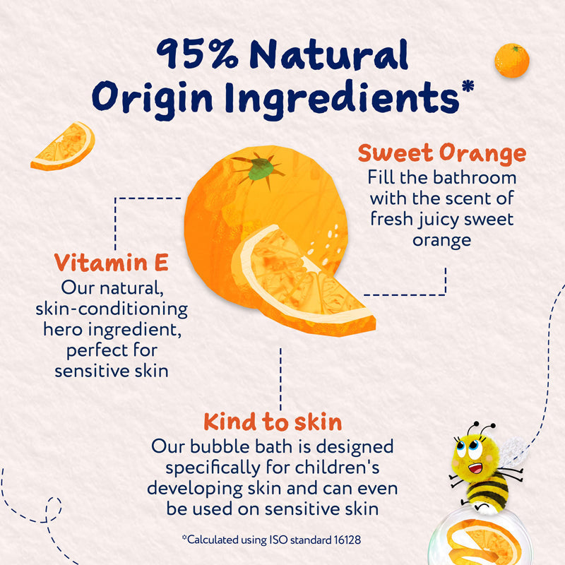 Child's Farm Bubble Bath Sweet Orange 500ml