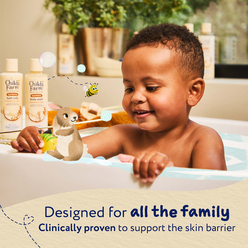 Child's Farm OatDerma Bath Milk 250ml | Eczema-Prone & Sensitive Skin