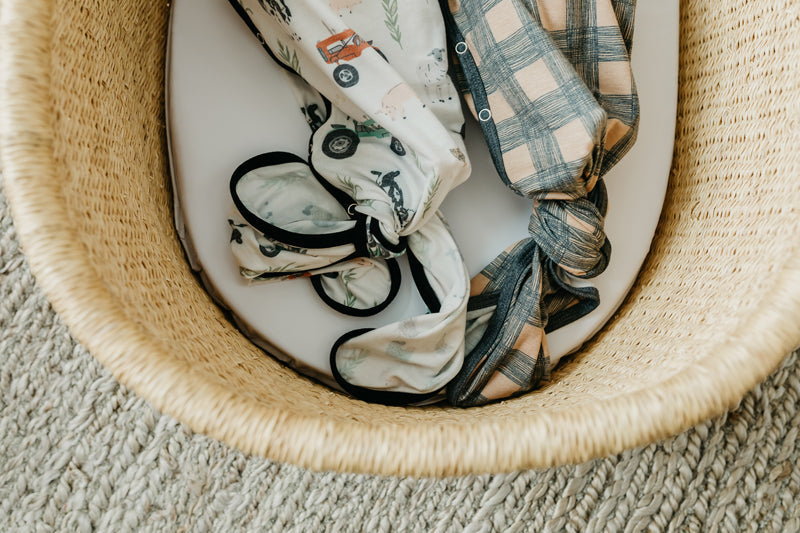 Copper Pearl Newborn Gown Jo