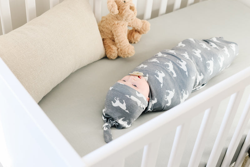 Copper Pearl Top Knot Baby Hat – Colt | Newborn to 4 Months