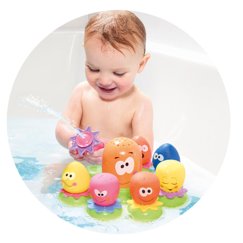 Tomy Toomies Bath Playset Octopals