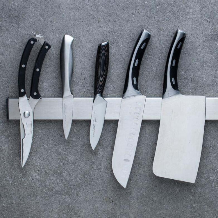 Magnetic Knife Holder Strip | Stainless Steel Wall Rack | 30cm, 40cm & 50cm