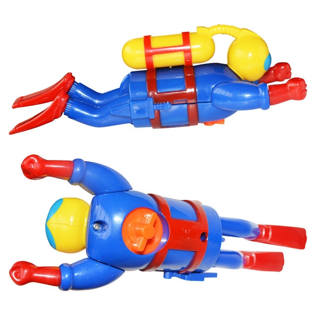 Simulation Taucher Uhrwerkspielzeug Kinder Badespielzeug, Uhrwerkspielzeug