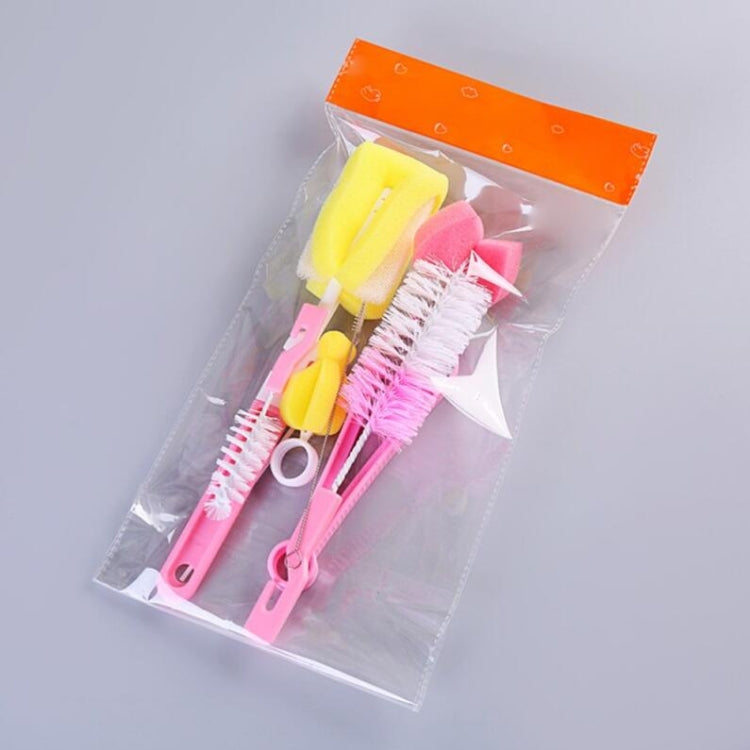 7-teiliges Flaschenbürsten-Set mit Strohhalmbürste