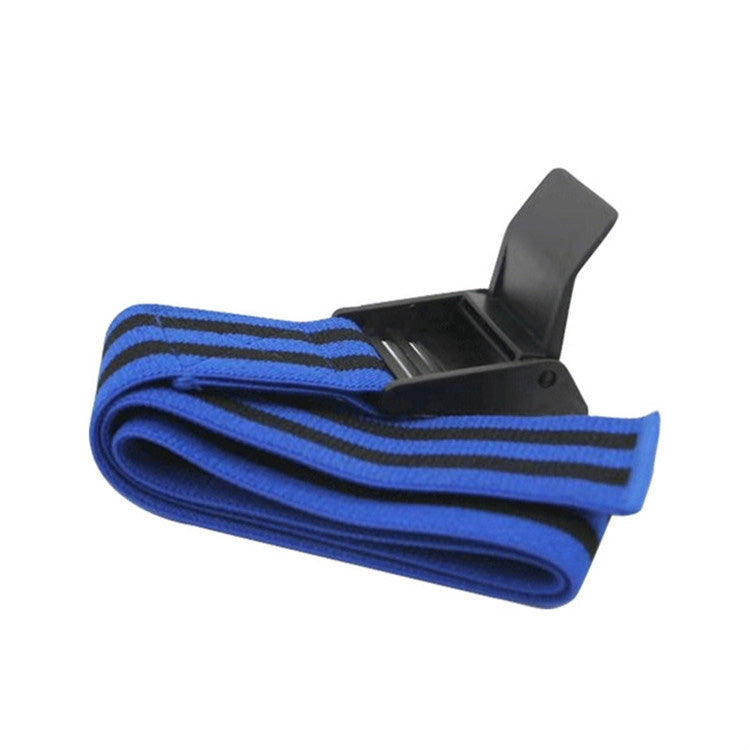 1 Paar Naturlatex Seiden-Gummiband Arm-Fitness-Blutfluss-Restriktion Trainingsband, Größe: 60 x 5cm, 1 Paar Trainingsband (Blau), 1 Paar Trainingsband (Rot)