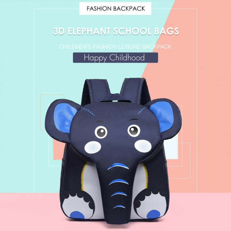 Children's 3D Elephant School Backpack | Cute Animal Kids Bag for Boys & Girls