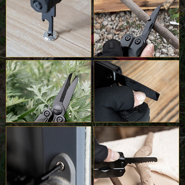 15-in-1 Outdoor Camping Survival Multitool Pocket Plier