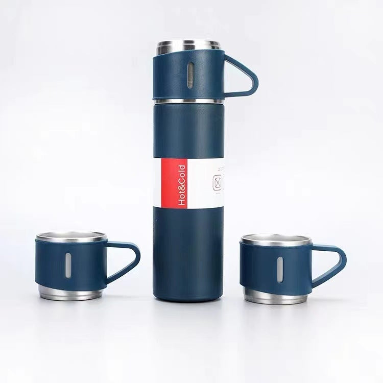 500ml 304 Stainless Steel Thermos Cup | 12-Hour Insulation | Gift Box Set