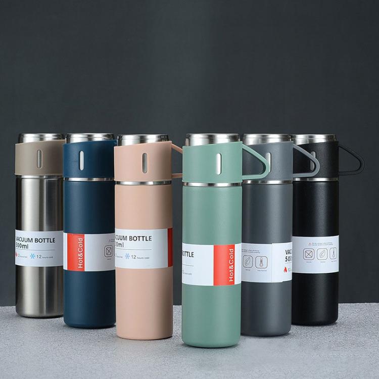 500ml 304 Stainless Steel Thermos Cup | 12-Hour Insulation | Gift Box Set