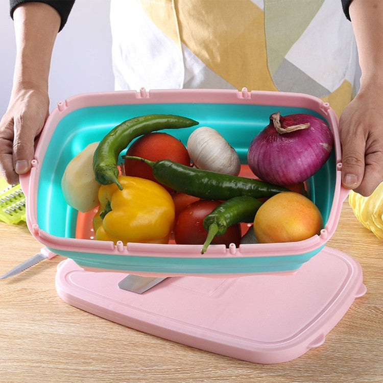 9-in-1 Folding Cutting Board Set with Knife & Blades