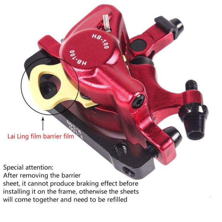 ZOOM HB100 Hydraulic Disc Brake Caliper – Mountain & Folding Bike, Front, Rear or Set