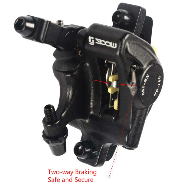 ZOOM HB100 Hydraulic Disc Brake Caliper – Mountain & Folding Bike, Front, Rear or Set