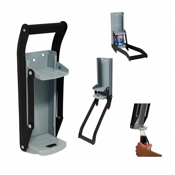 Wall-Mounted Can Crusher | 16oz Capacity Iron Construction