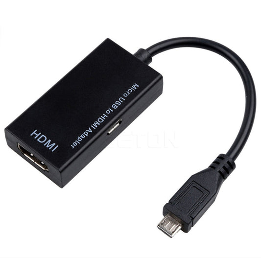 Micro-USB-auf-HDMI-Buchsen-Adapterkabel 1080P HD für MHL-Gerät HDTV-Adapter für Samsung Galaxy Huawei