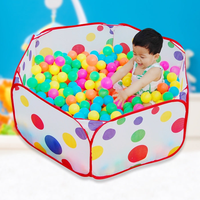 Tienda de juguete plegable de 3 piezas, con bolas de colores, piscina de bolas, juego para niños, tienda de juguete plegable