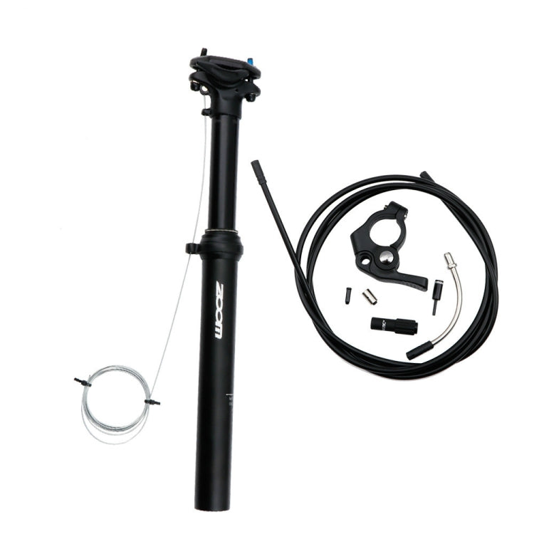 ZOOM Fahrrad Drahtgesteuerte Hydraulische Variostütze Mountainbike-Sattelstütze, 31,6mm 375mm Externe Zugführung, 30,9mm 400mm Interne Zugführung, 31,6mm 400mm Interne Zugführung