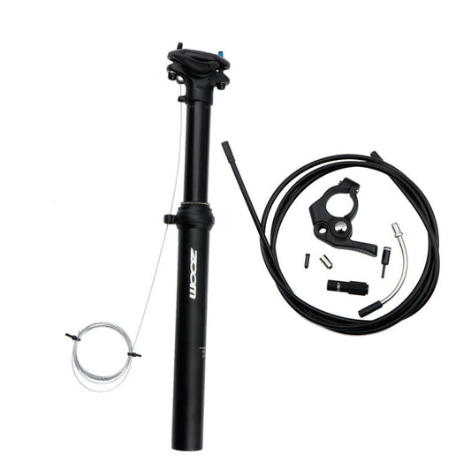 ZOOM Fahrrad Drahtgesteuerte Hydraulische Variostütze Mountainbike-Sattelstütze, 31,6mm 375mm Externe Zugführung, 30,9mm 400mm Interne Zugführung, 31,6mm 400mm Interne Zugführung