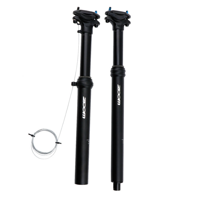 ZOOM Fahrrad Drahtgesteuerte Hydraulische Variostütze Mountainbike-Sattelstütze, 31,6mm 375mm Externe Zugführung, 30,9mm 400mm Interne Zugführung, 31,6mm 400mm Interne Zugführung
