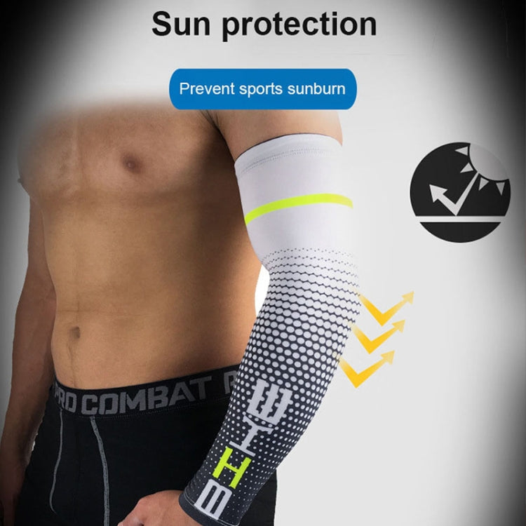 1 Paar Coole Herren Radfahren Laufen Fahrrad UV Sonnenschutz Manschettenabdeckung Schutz Armstulpen Fahrrad Sport Armwärmer Ärmel, L, M, XXL, XL