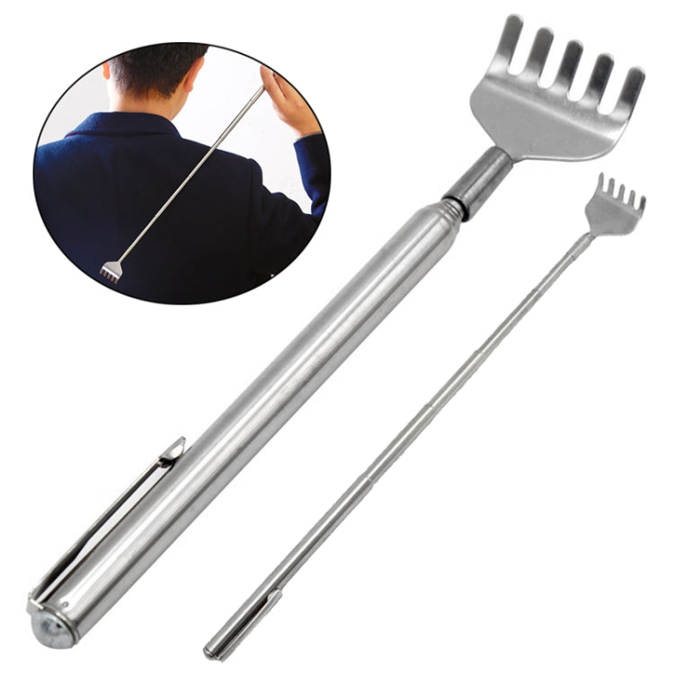 Telescopic Back Scratcher – Stainless Steel Extendable Claw Massager, Pack of 2