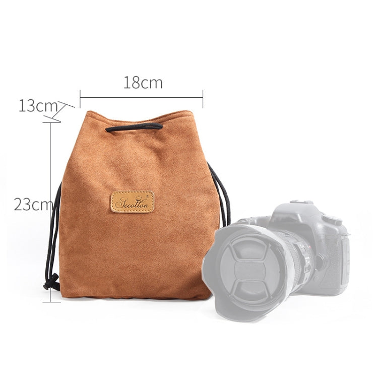 Camera Lens Bag – Cotton Liner Shockproof Protective Pouch