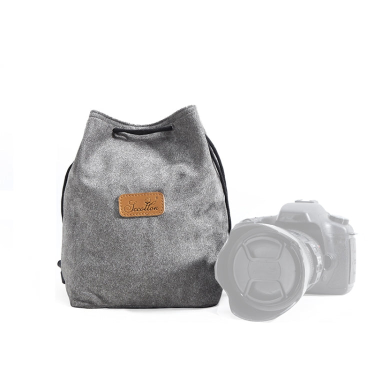 Camera Lens Bag – Cotton Liner Shockproof Protective Pouch